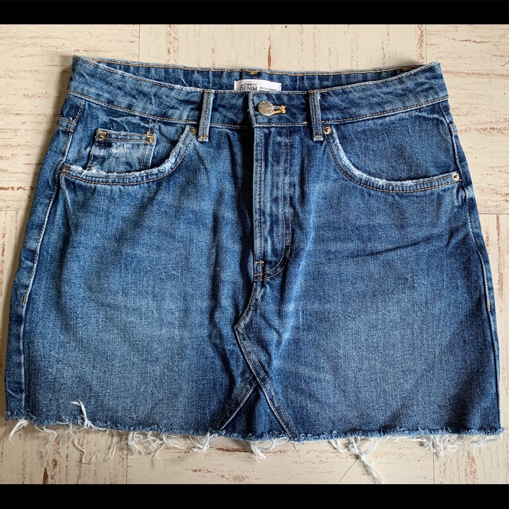 Jean Mini Skirt